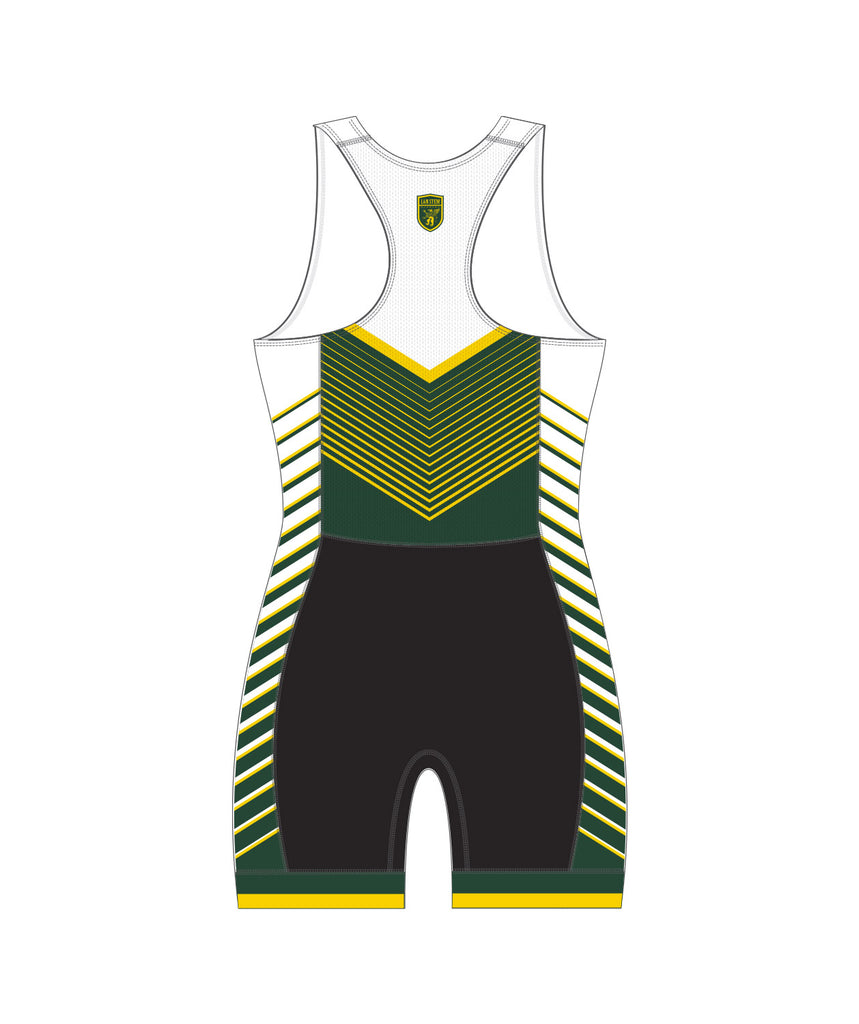 Women's L&N Stem Academy Pro Unisuit - Black/Green/Yellow