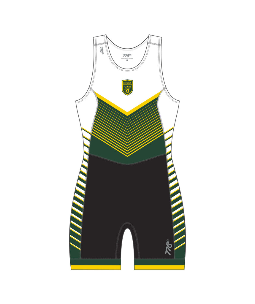 Women's L&N Stem Academy Pro Unisuit - Black/Green/Yellow