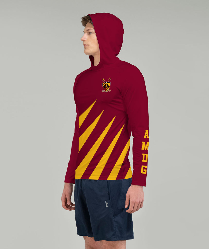 Men's Loyola Academy 2025 2v Only Sun Hoodie LS - Maroon