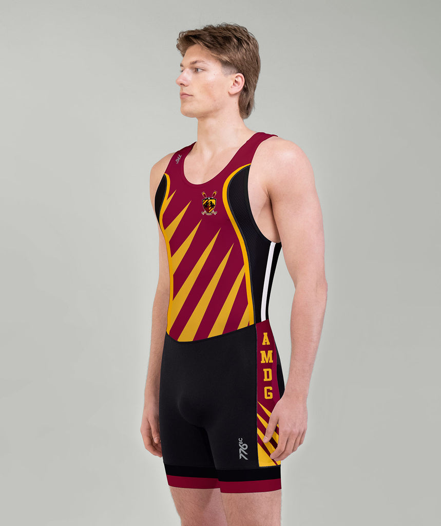 Men's Loyola Academy 2025 Pro Unisuit - Black/Maroon