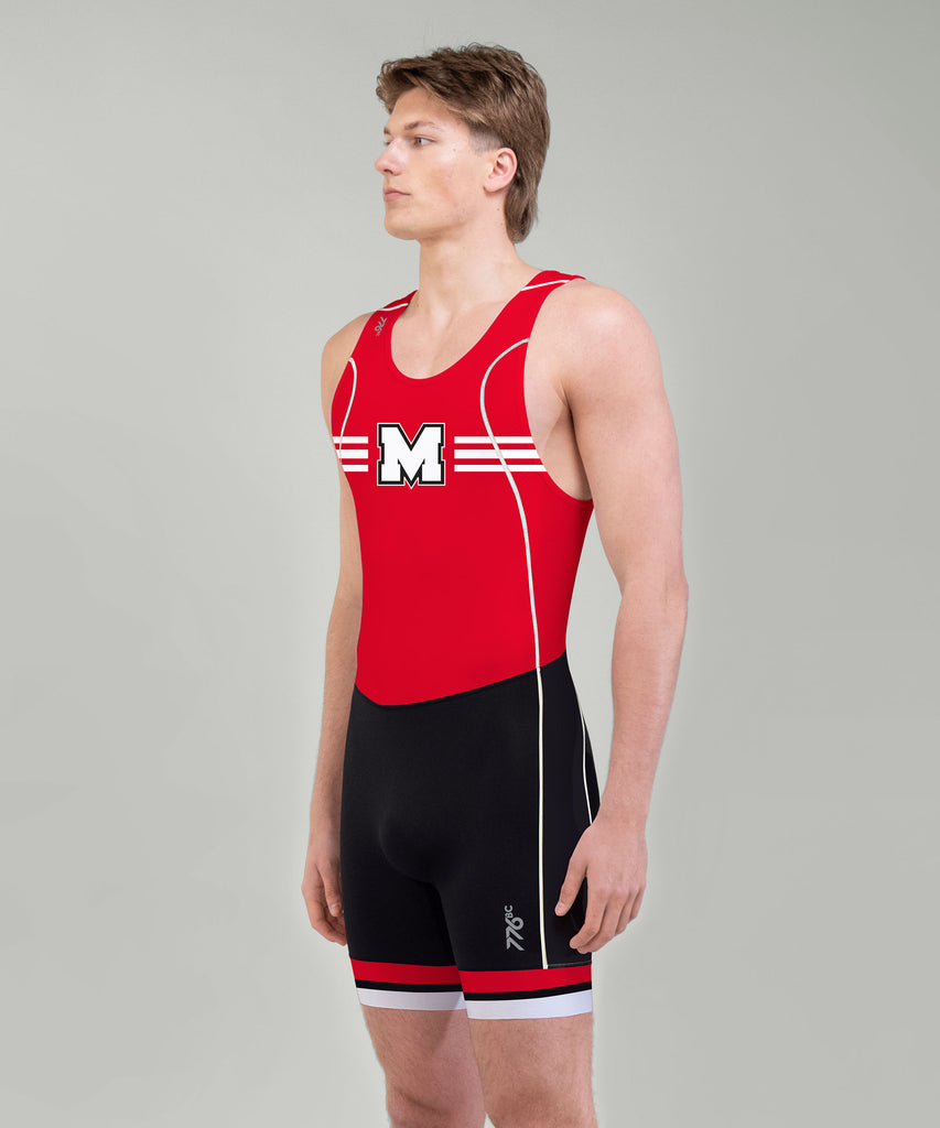Men's Marist Crew Pro Unisuit - Red/Black