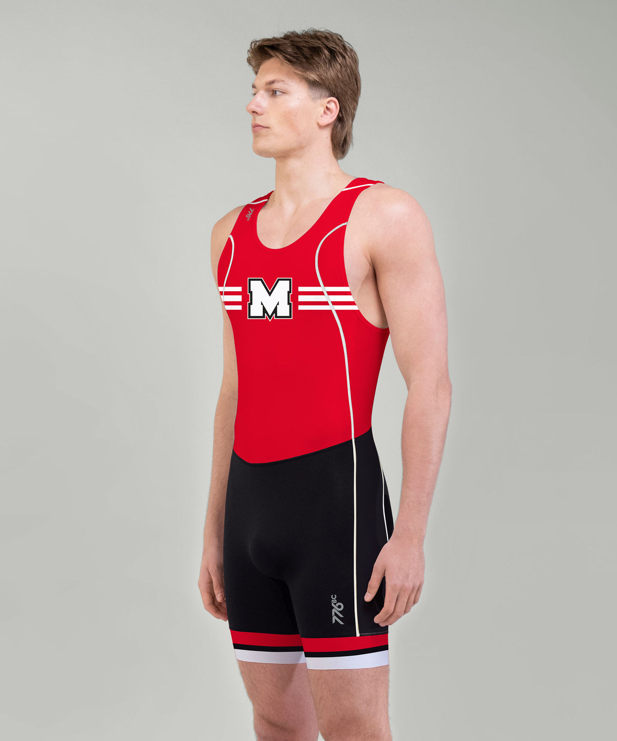 Men's Marist Crew Pro Unisuit - Red/Black