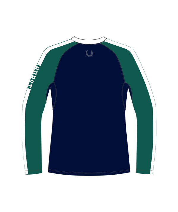 Men's Mercyhurst University Base Layer LS - Green/Navy
