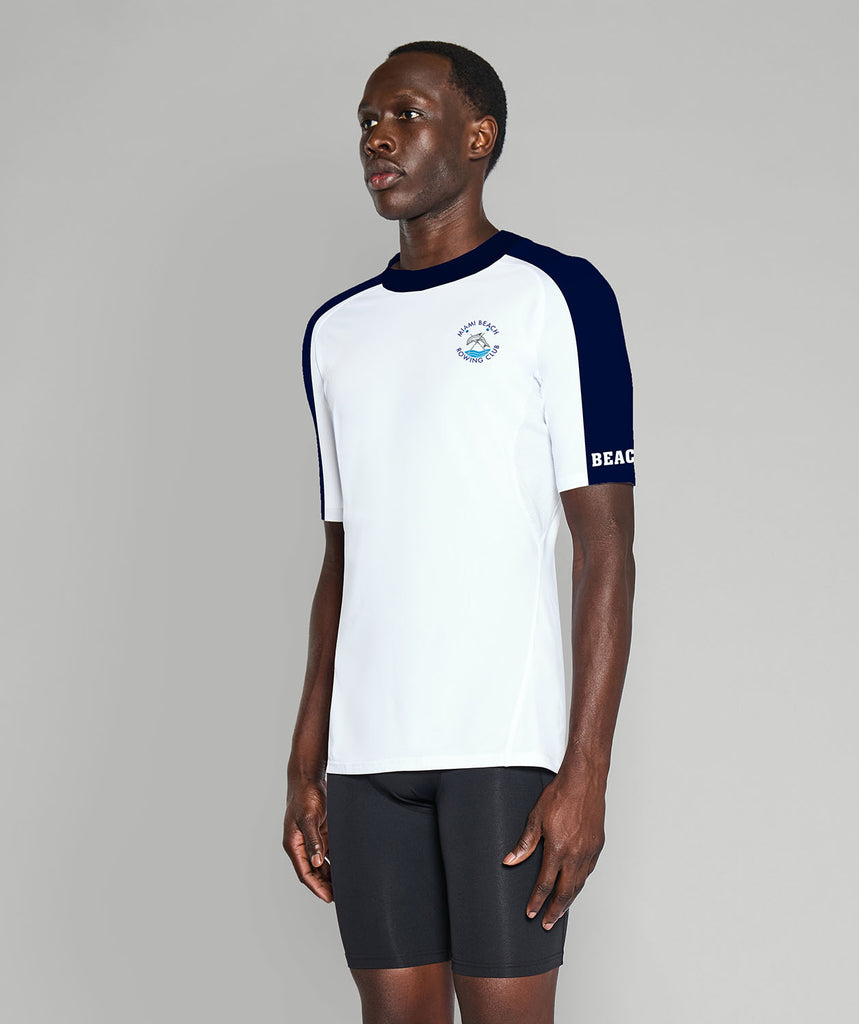 Men's Miami Beach Base Layer SS - White