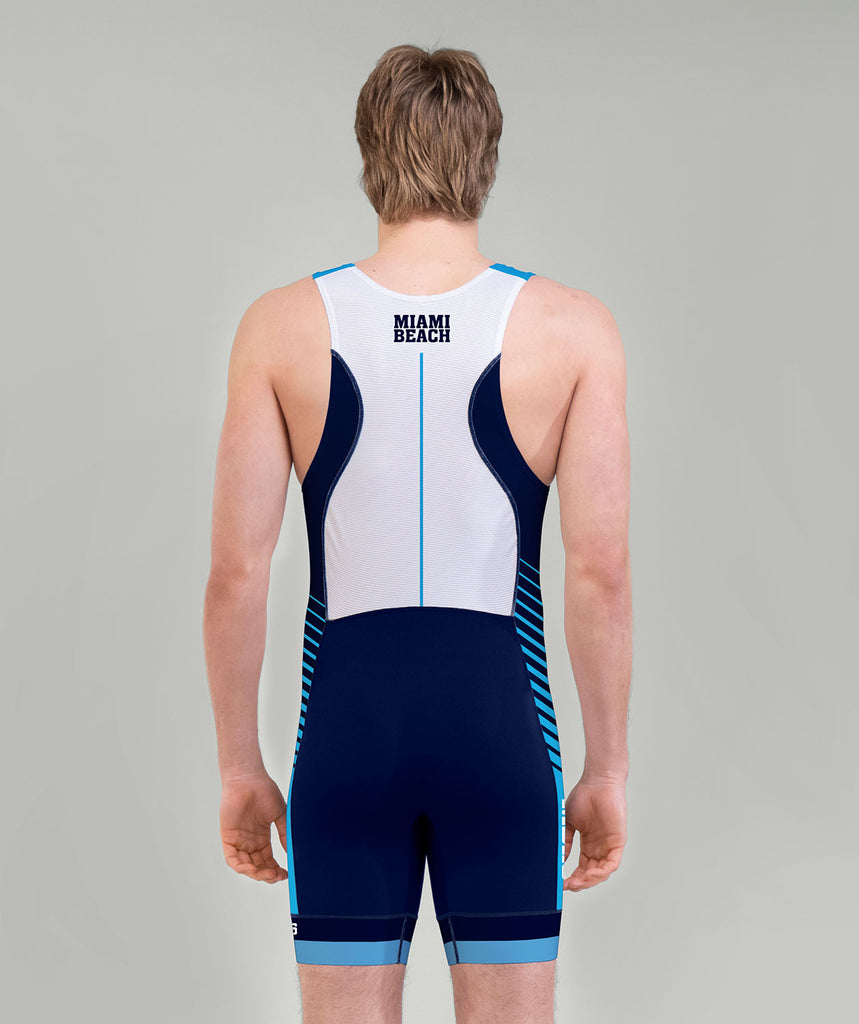 Men's Miami Beach Pro Unisuit - Navy/Blue