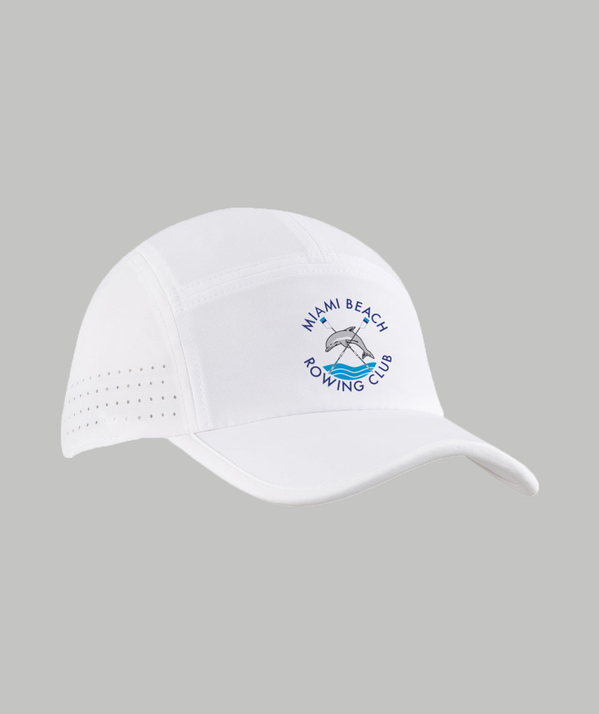 Unisex Miami Beach Performance Cap - White