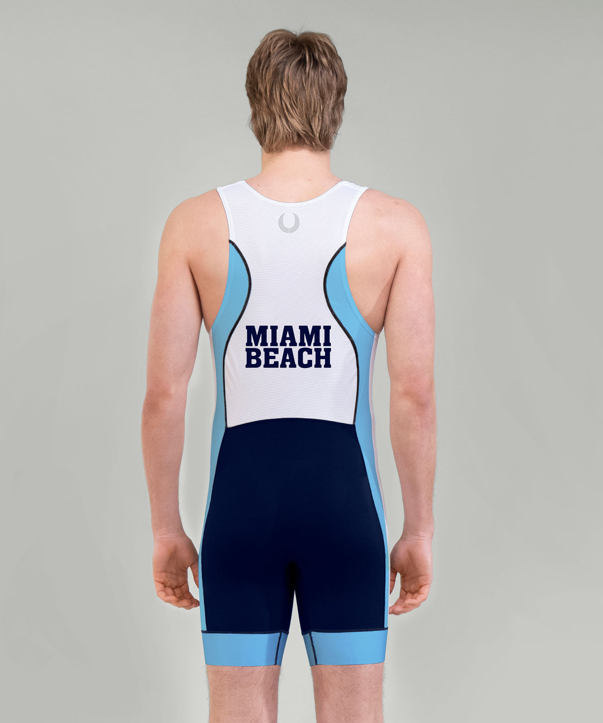 Men's Miami Beach Pro Unisuit - Navy/Blue