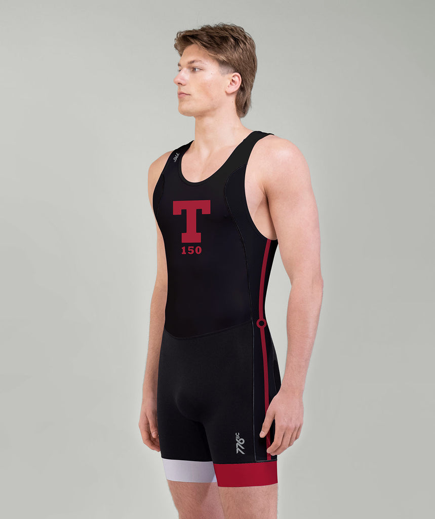 Men's MIT Lightweight Pro Unisuit - Black/Red/White