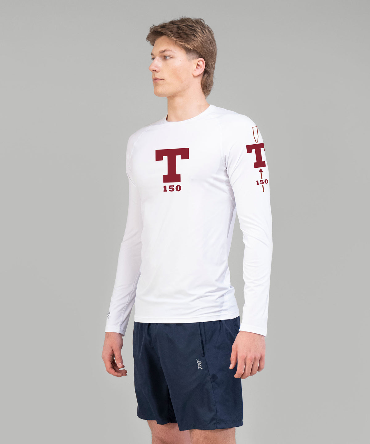 Men's MIT Lightweight Base Layer LS - White