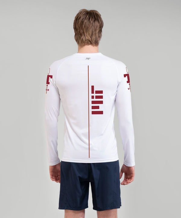 Men's MIT Lightweight Base Layer LS - White