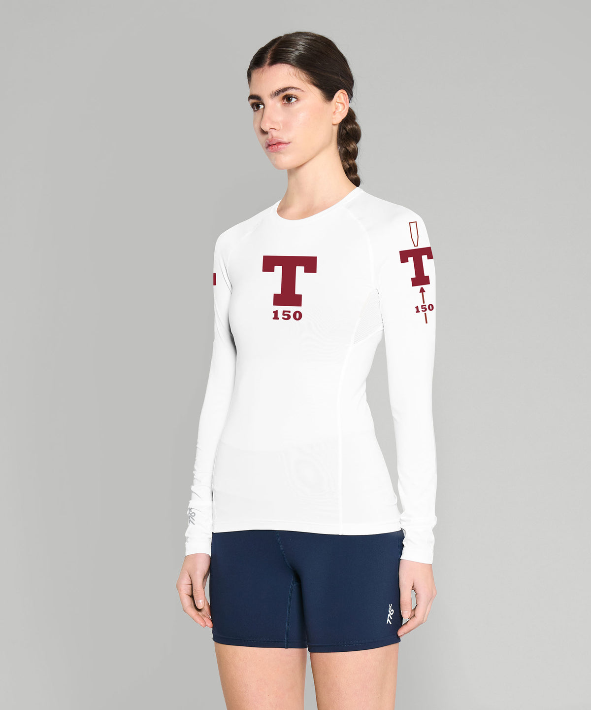 Women's MIT Lightweight Base Layer LS - White