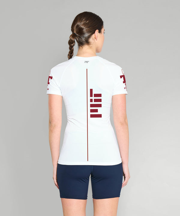 Women's MIT Lightweight Base Layer SS - White