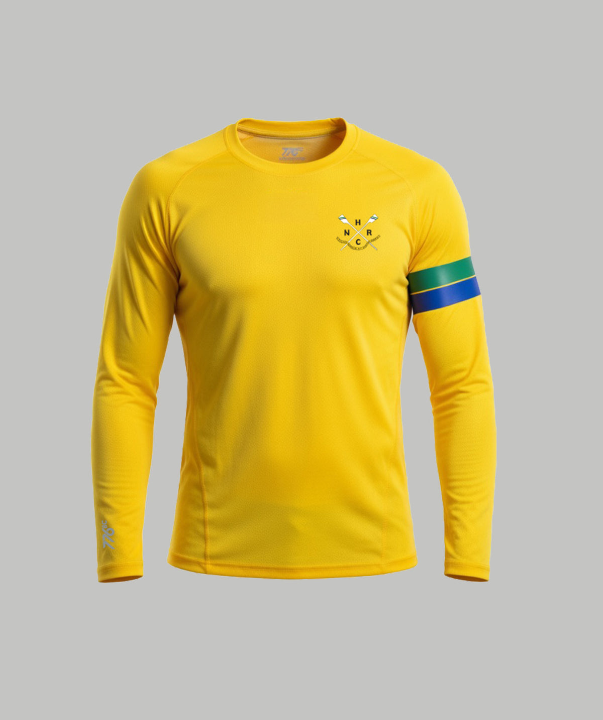 Men's New Haven Rowing Club Winter Base Layer LS - Neon Yellow