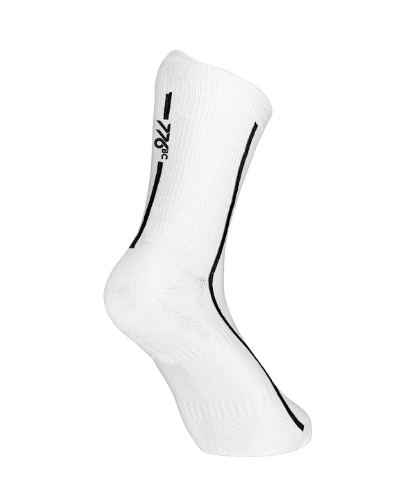 K Series Performance Socks - White/Black