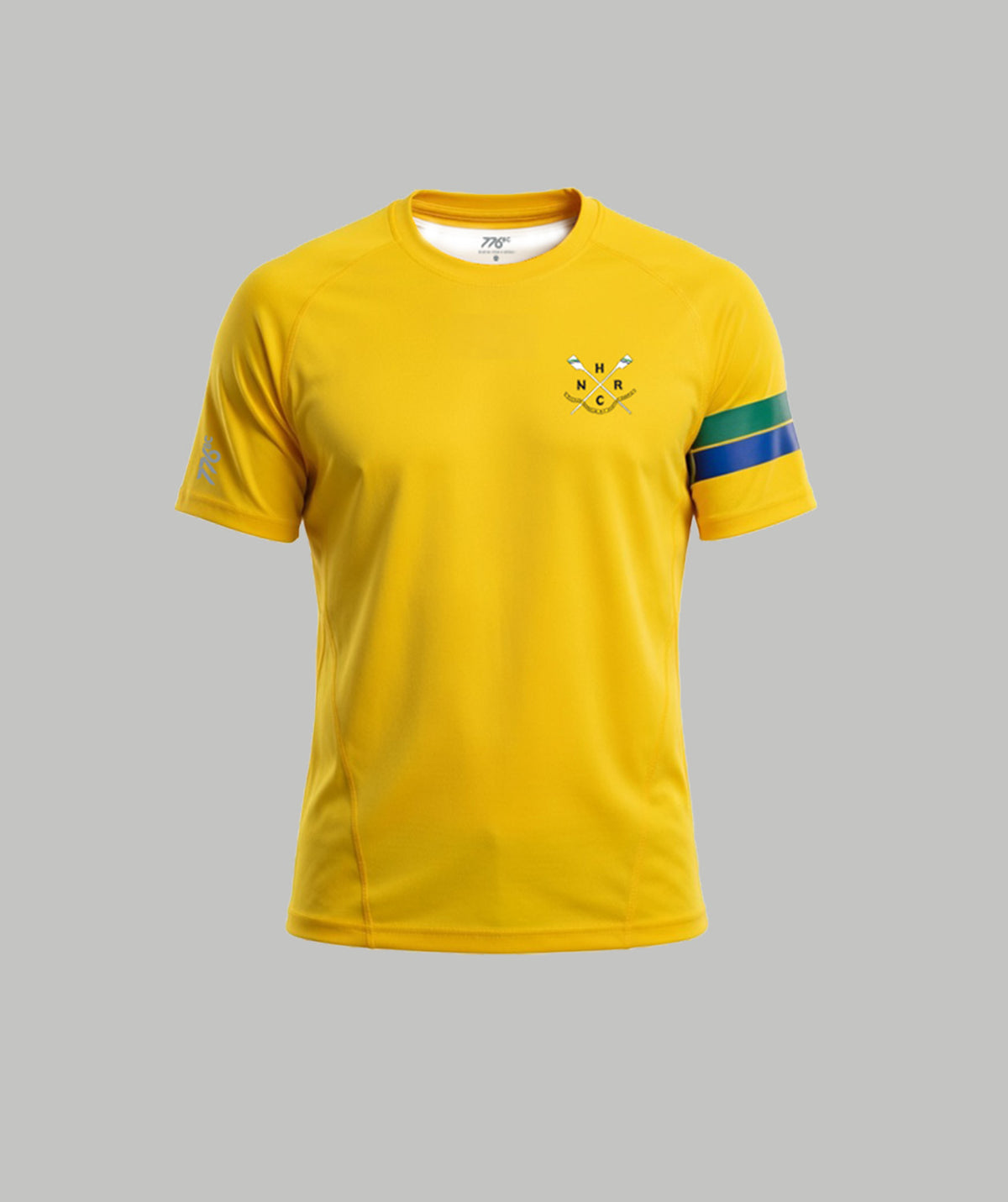 Men's New Haven Rowing Club Base Layer SS - Neon Yellow