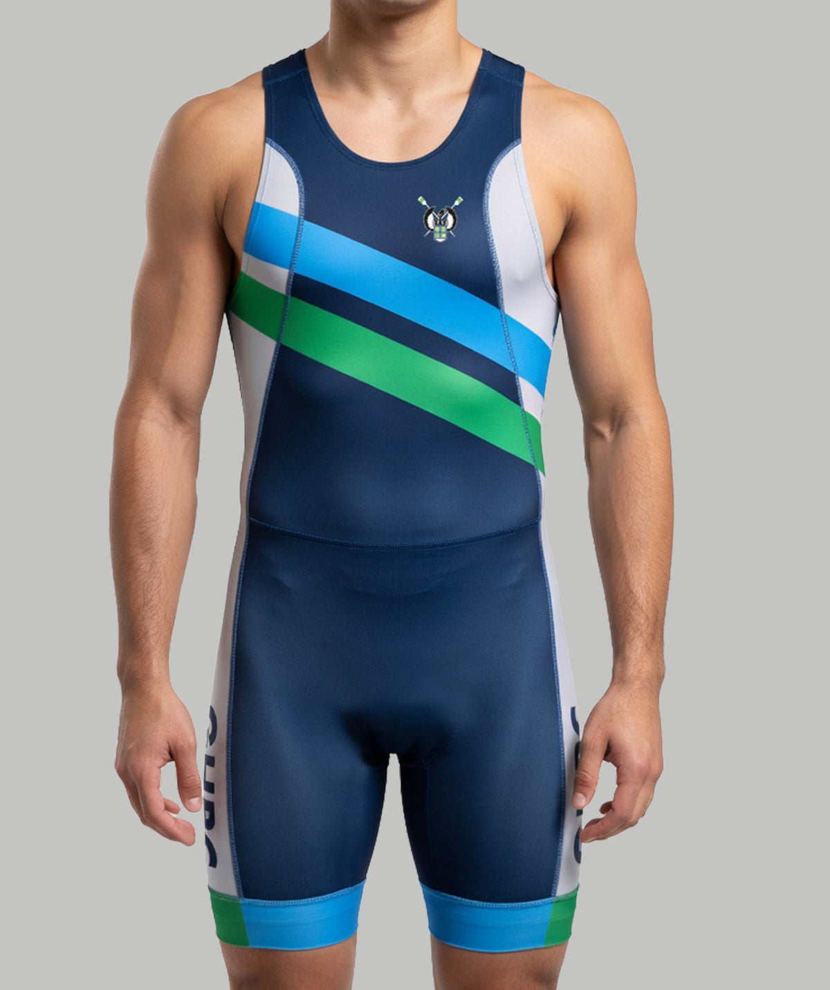 Men's Greater Houston Rowing Club Pro Unisuit - Blue