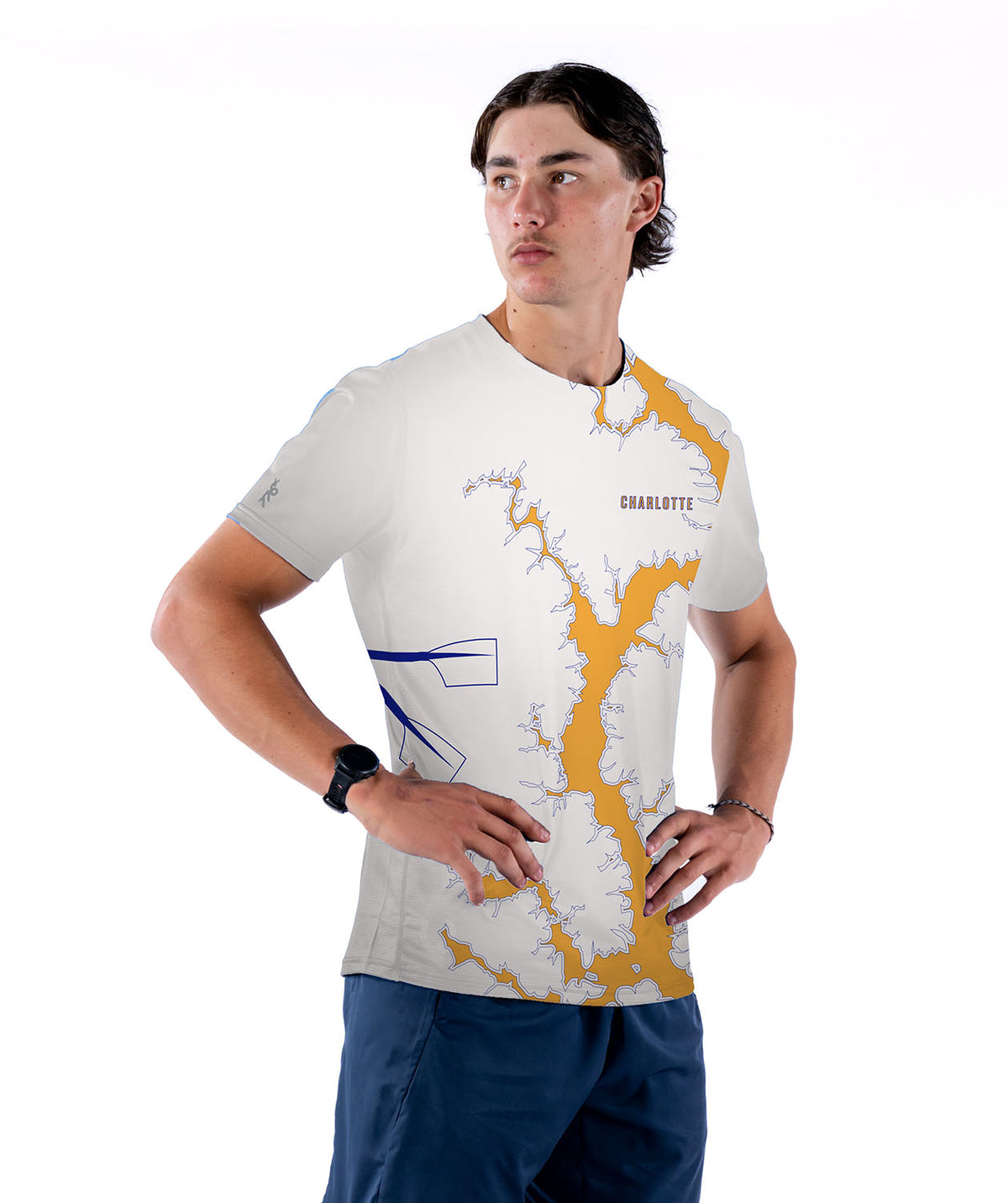 Men's Catawba Performance T-Shirt SS - White