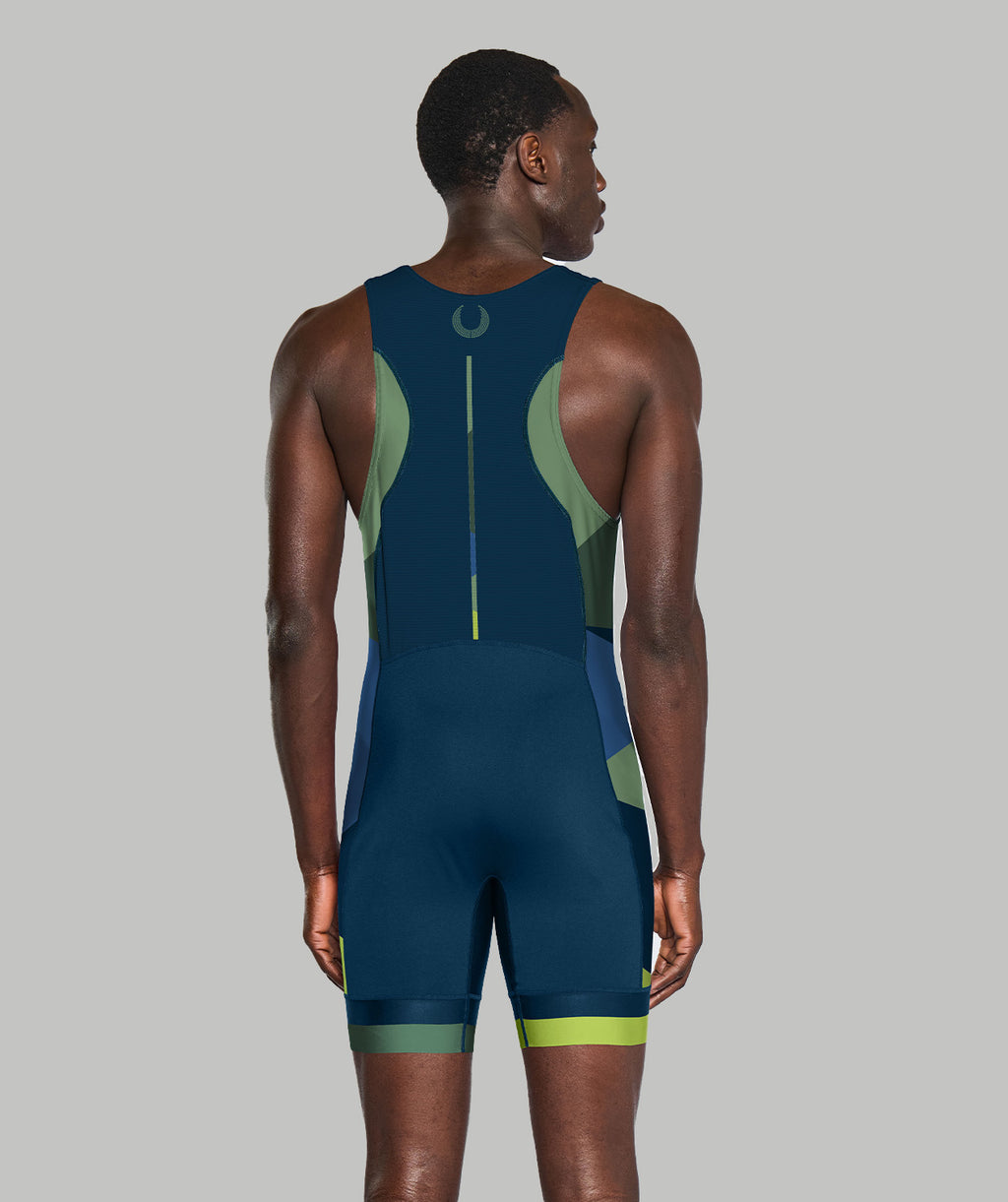 Men's Geo Pro Unisuit - Stealth Green