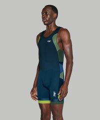 Men's Geo Pro Unisuit - Stealth Green