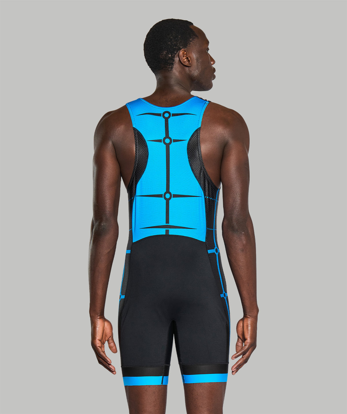 Men's Motion Pro Unisuit - Black/Blue