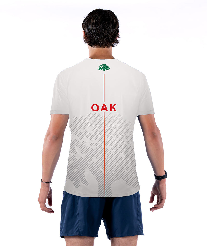 Men's Oakland Strokes Performance T-Shirt SS - White