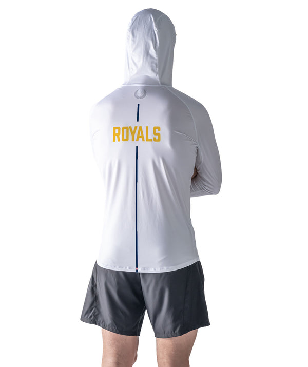 Men's Royal Chester Sun Hoodie LS - White