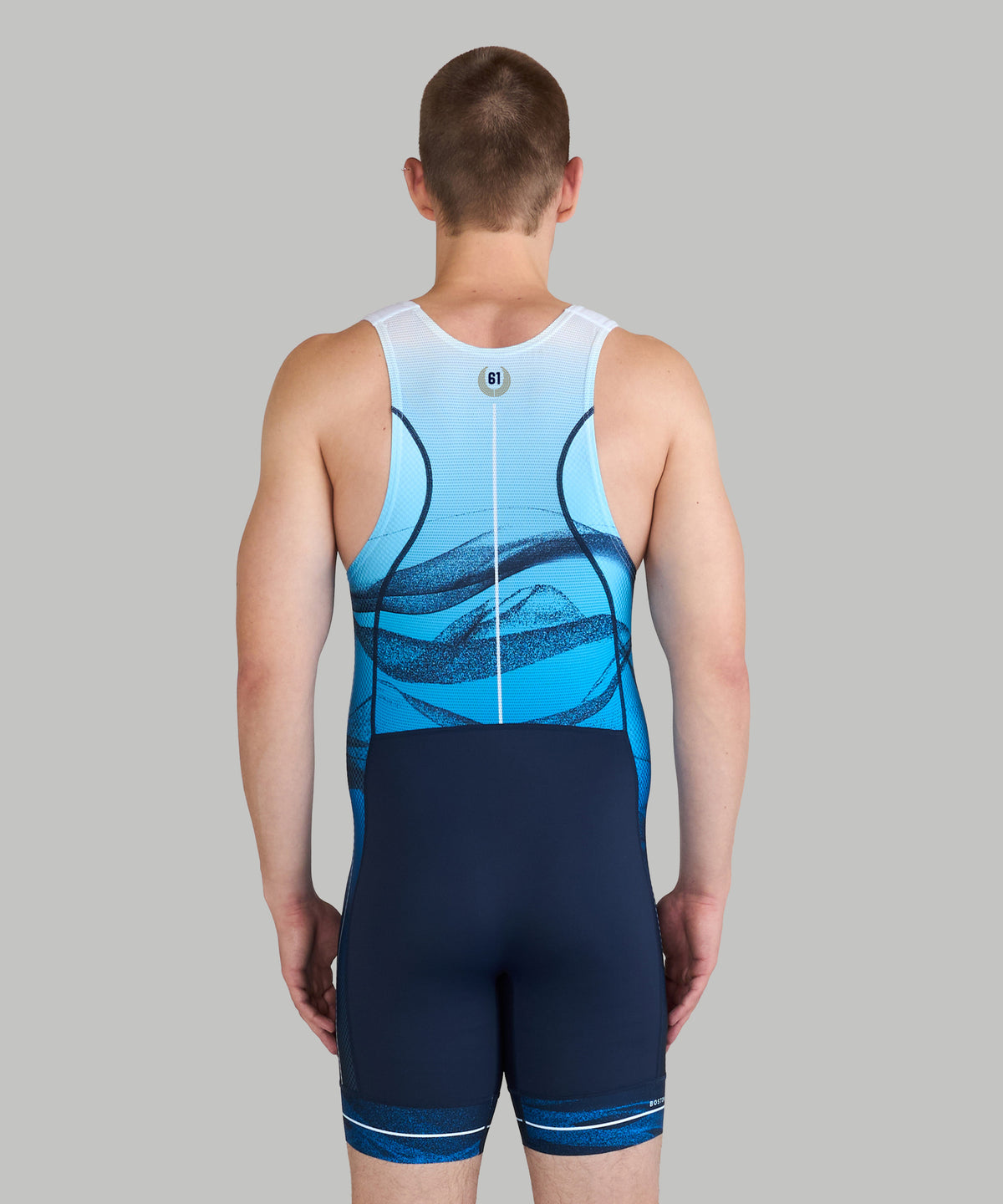Men's 776BC X HOCR 61 Pro Unisuit - Azure/Navy