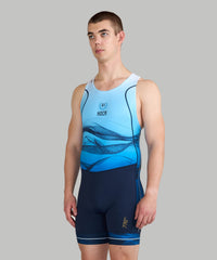 Men's 776BC X HOCR 61 Pro Unisuit - Azure/Navy