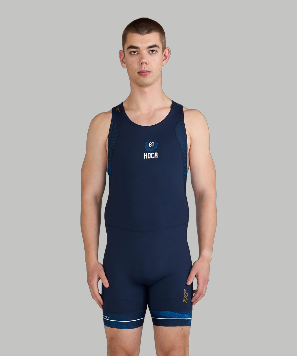 Men's 776BC X HOCR 61 Pro Unisuit - Navy/Azure