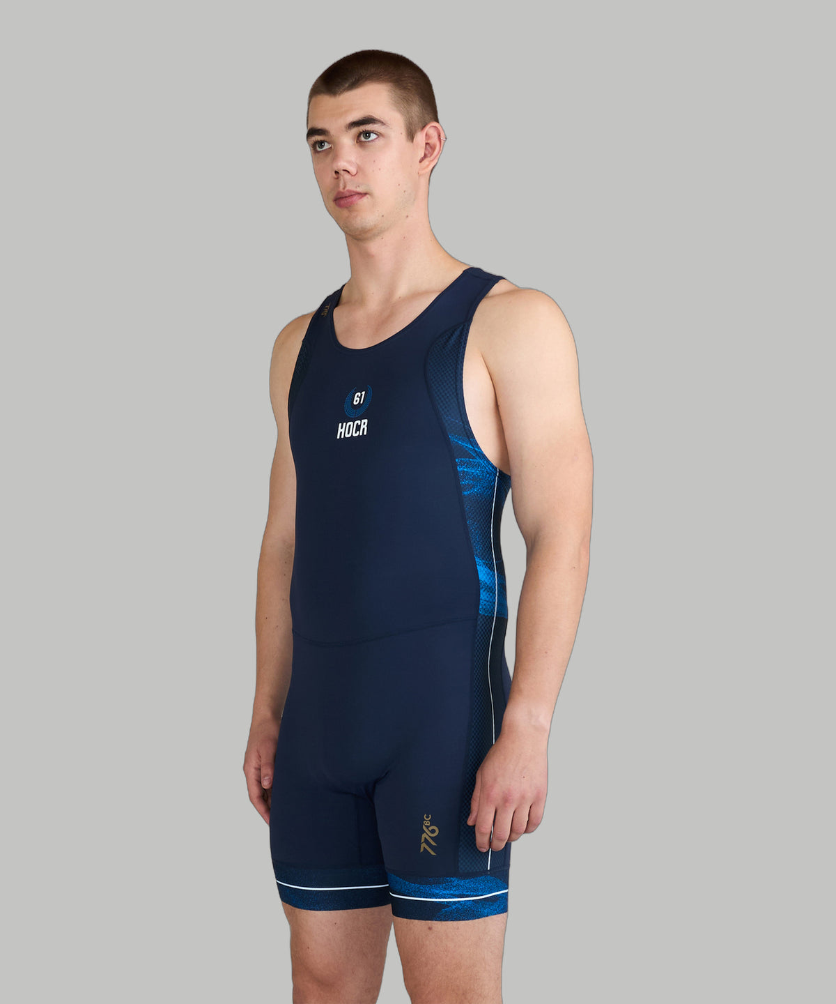 Men's 776BC X HOCR 61 Pro Unisuit - Navy/Azure