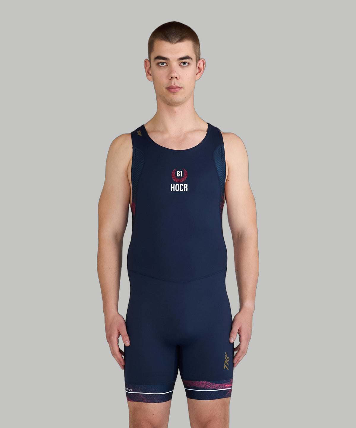 Men's 776BC X HOCR 61 Pro Unisuit - Navy/Crimson