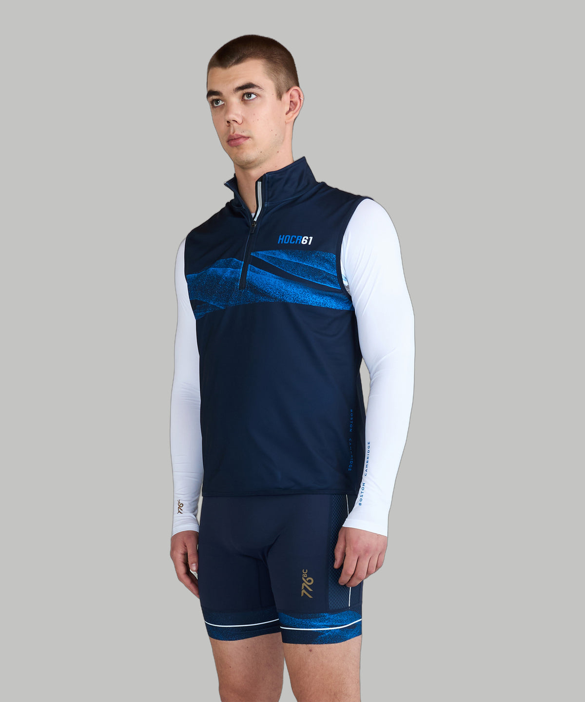 Men's 776BC X HOCR 61 Stratus Vest - Navy/Azure