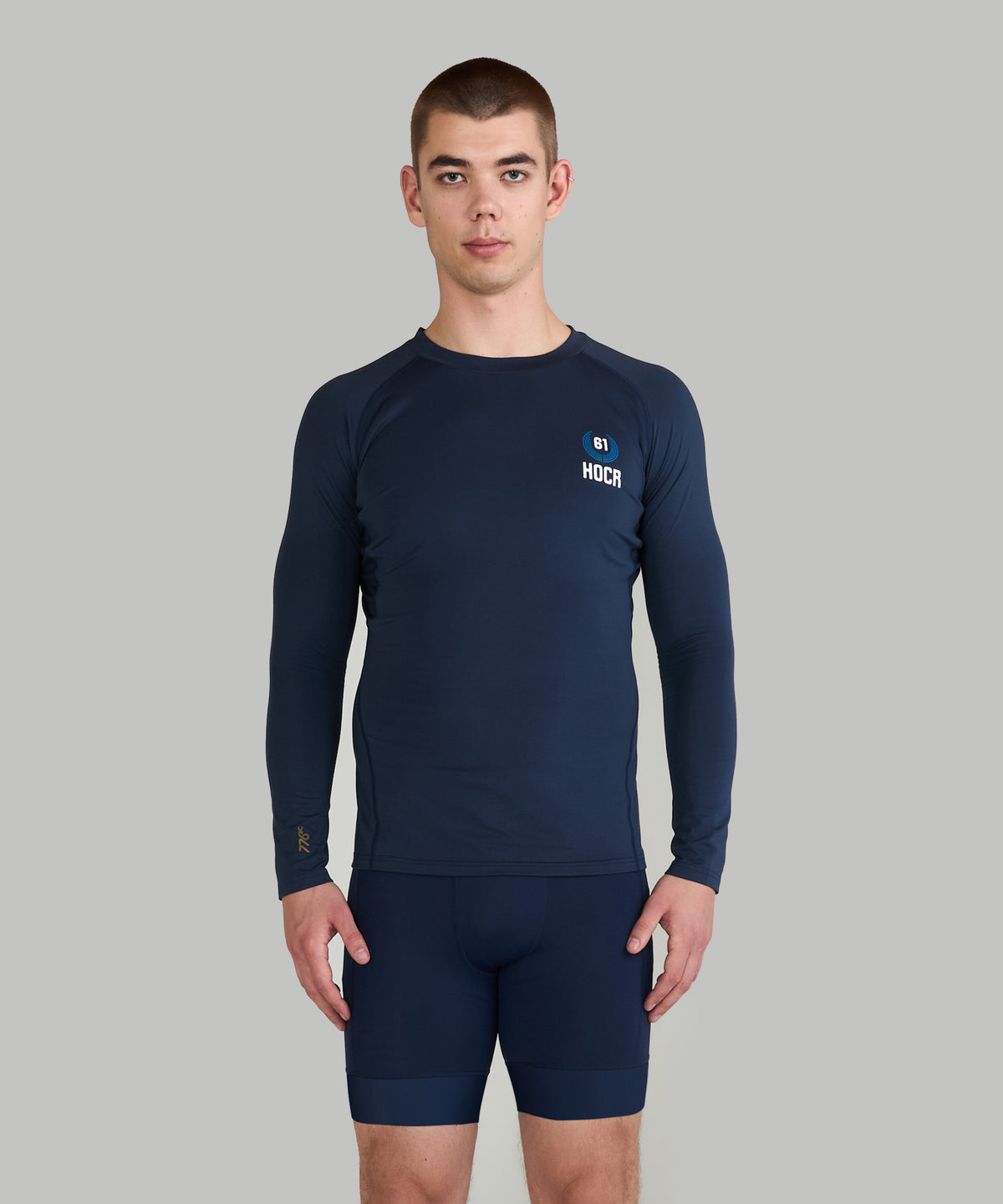 Men's 776BC X HOCR 61 Winter Base Layer LS - Dark Navy