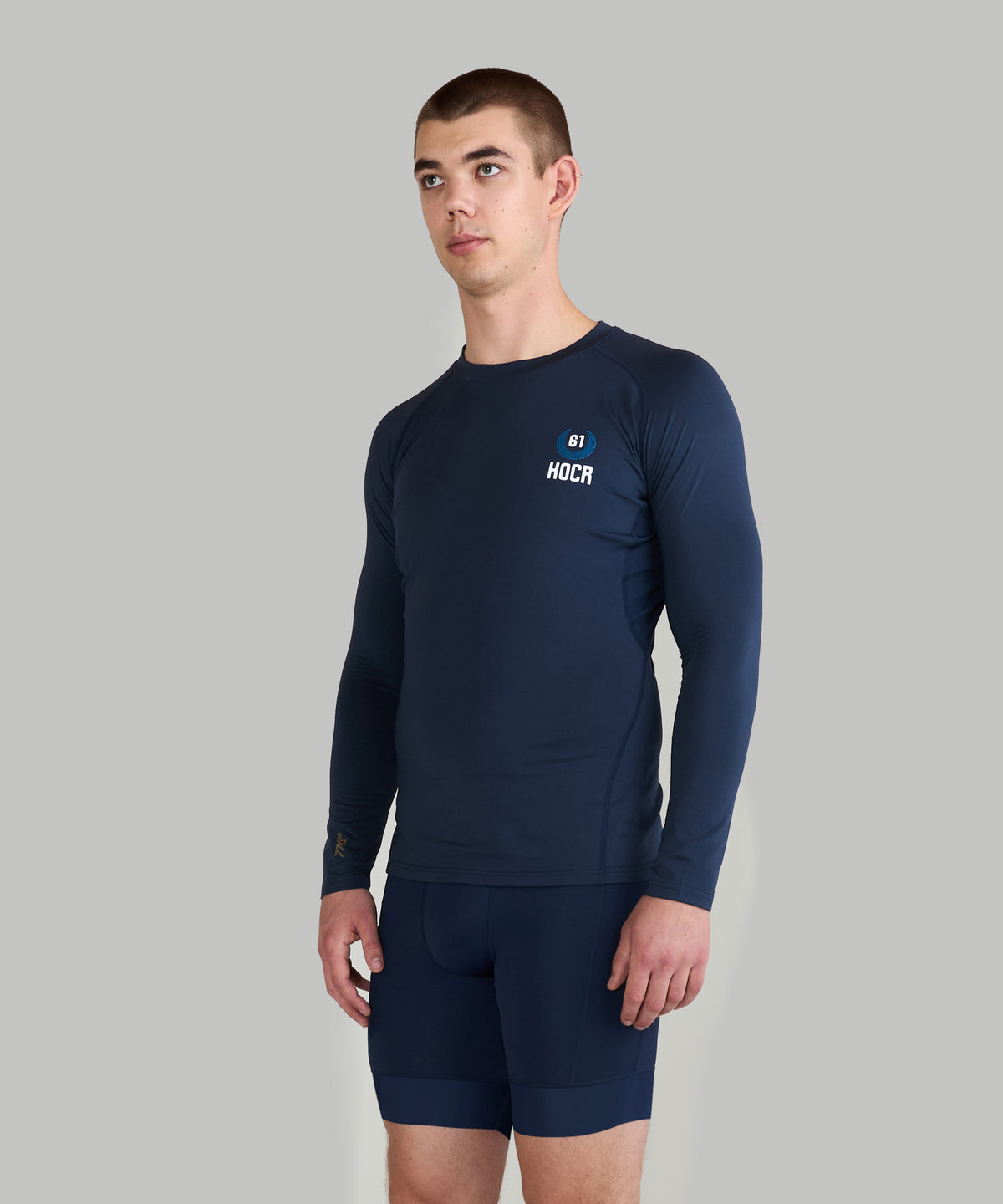 Men's 776BC X HOCR 61 Winter Base Layer LS - Dark Navy