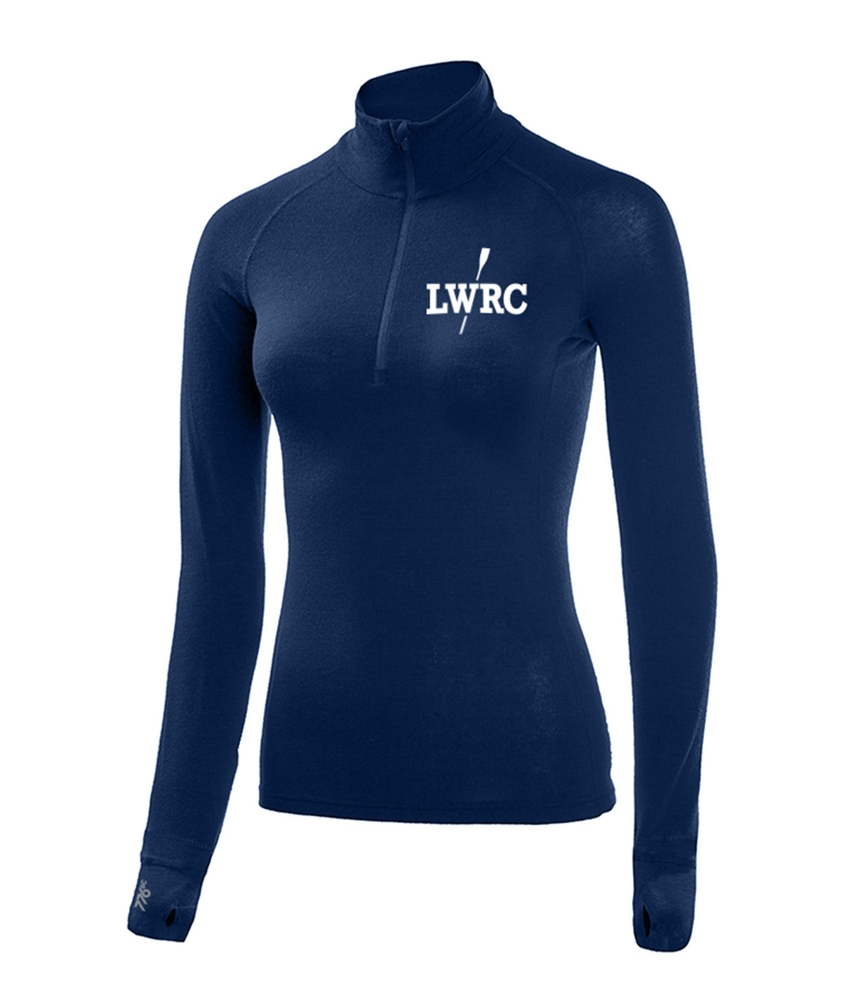 Women's Lake Washington  Pro-Merino 1/4 Zip LS - Navy