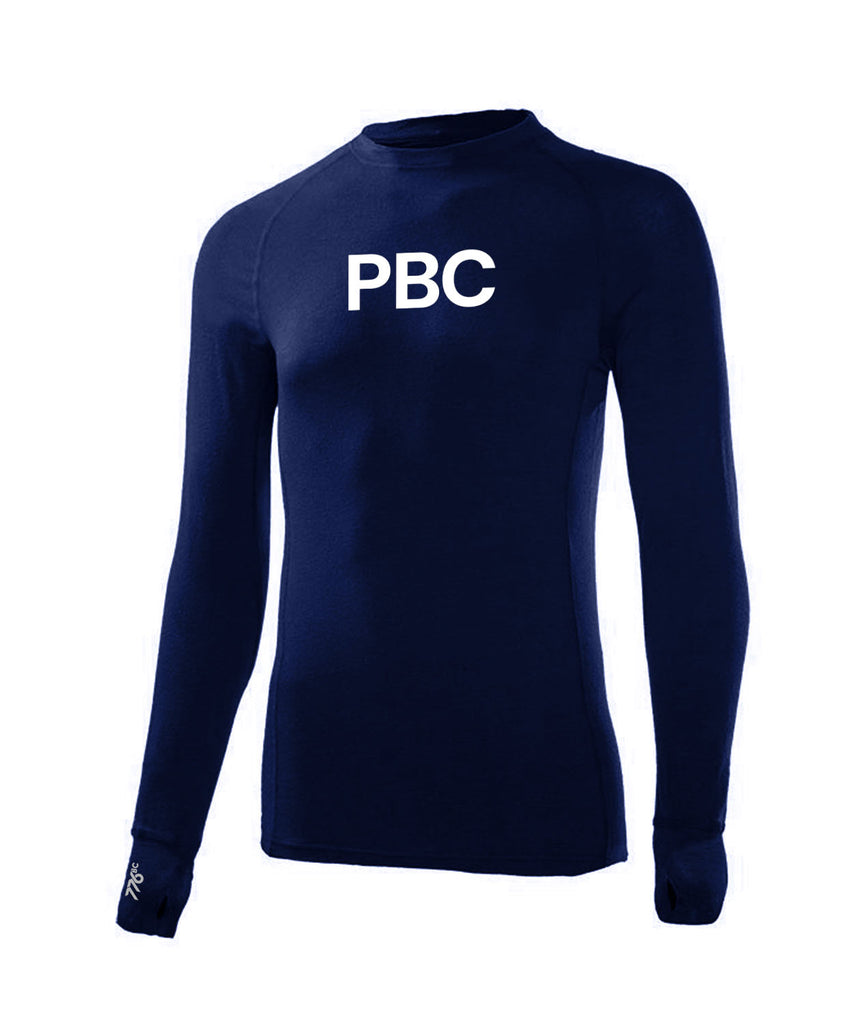 Men's Potomac Boat Club Pro-Merino Crew LS - Navy