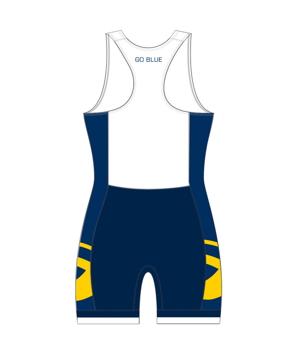 Women's University of Michigan Pro Unisuit - Navy/Yellow