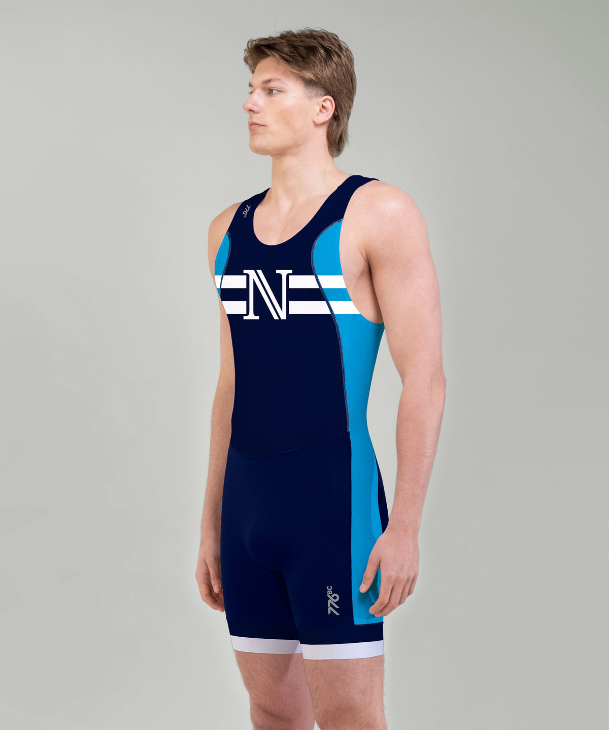 Men's Narragansett Boat Club Pro Unisuit - Blue/Navy