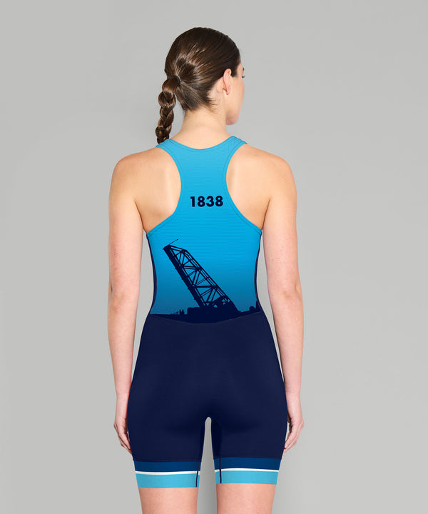 Women's Narragansett Boat Club Pro Unisuit - Navy/Blue