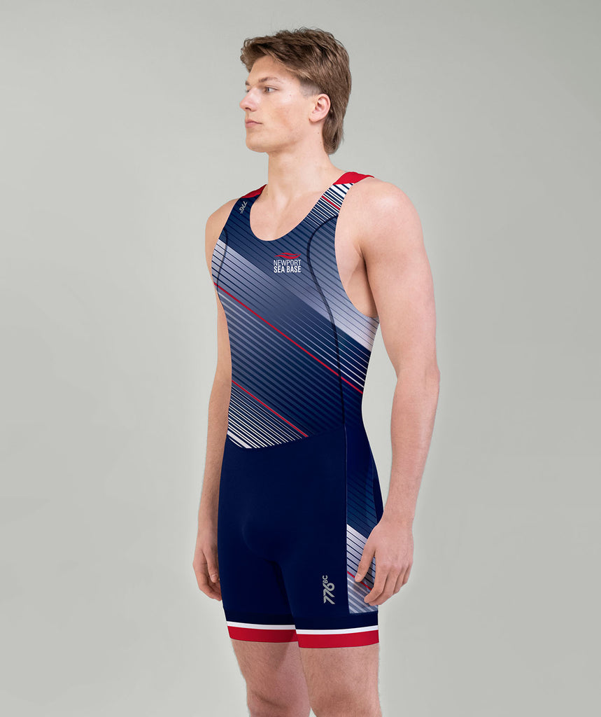 Men's Newport Sea Base Pro Unisuit - Navy/Red/White