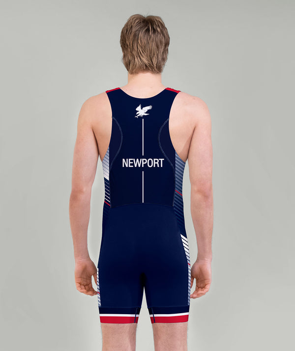 Men's Newport Sea Base Pro Unisuit - Navy/Red/White