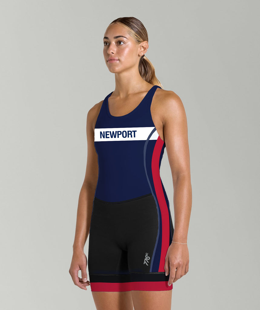Women's Newport Sea Base Aero Unisuit - Navy/Black