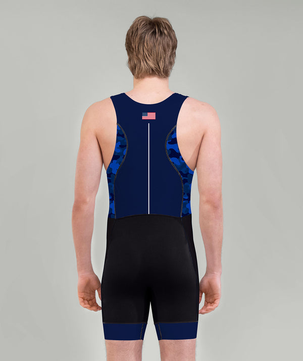 Men's Newport Sea Base Pro Unisuit - Blue/Navy