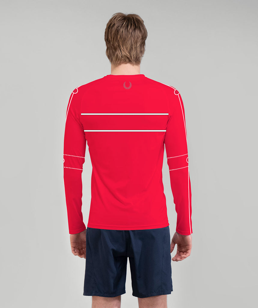 Men's New York Athletic Club Base Layer LS - Red
