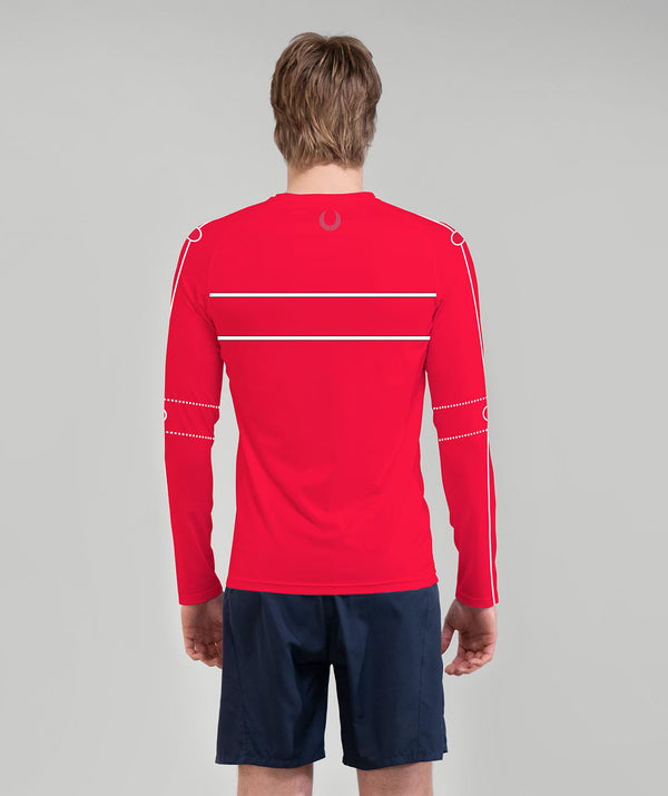 Men's New York Athletic Club Base Layer LS - Red