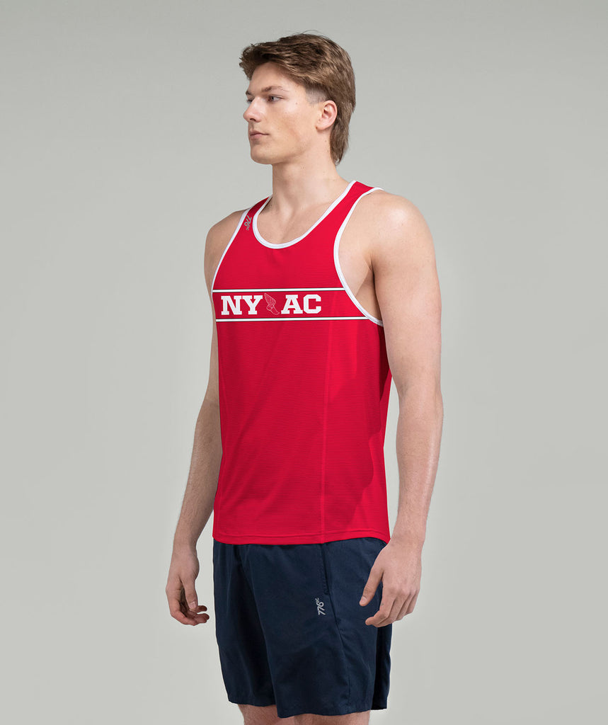 Men's New York Athletic Club Performance Tank - Red