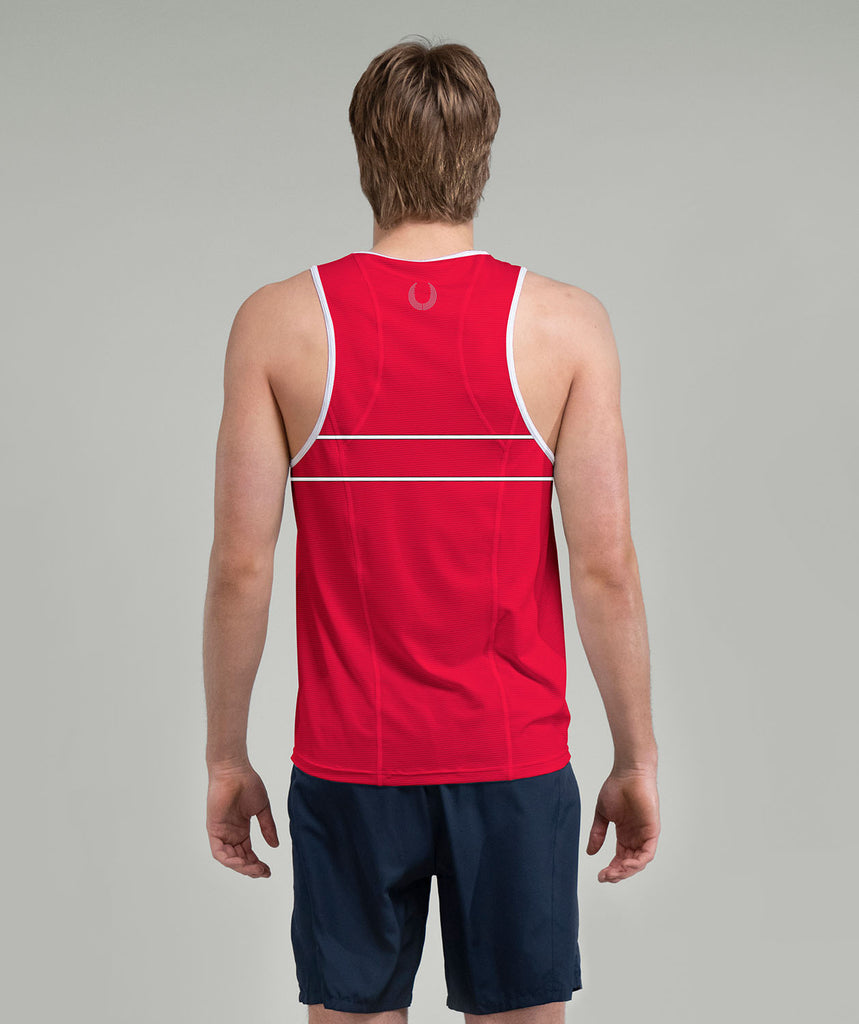 Men's New York Athletic Club Performance Tank - Red