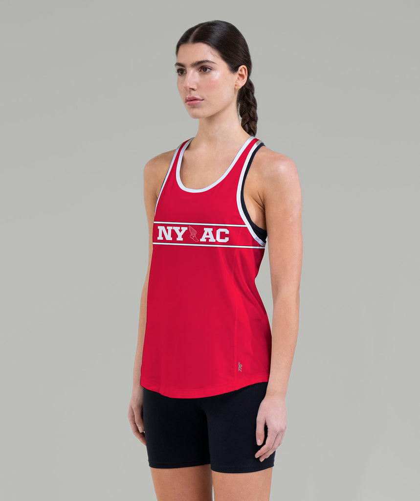 Women's New York Athletic Club Performance Tank - Red