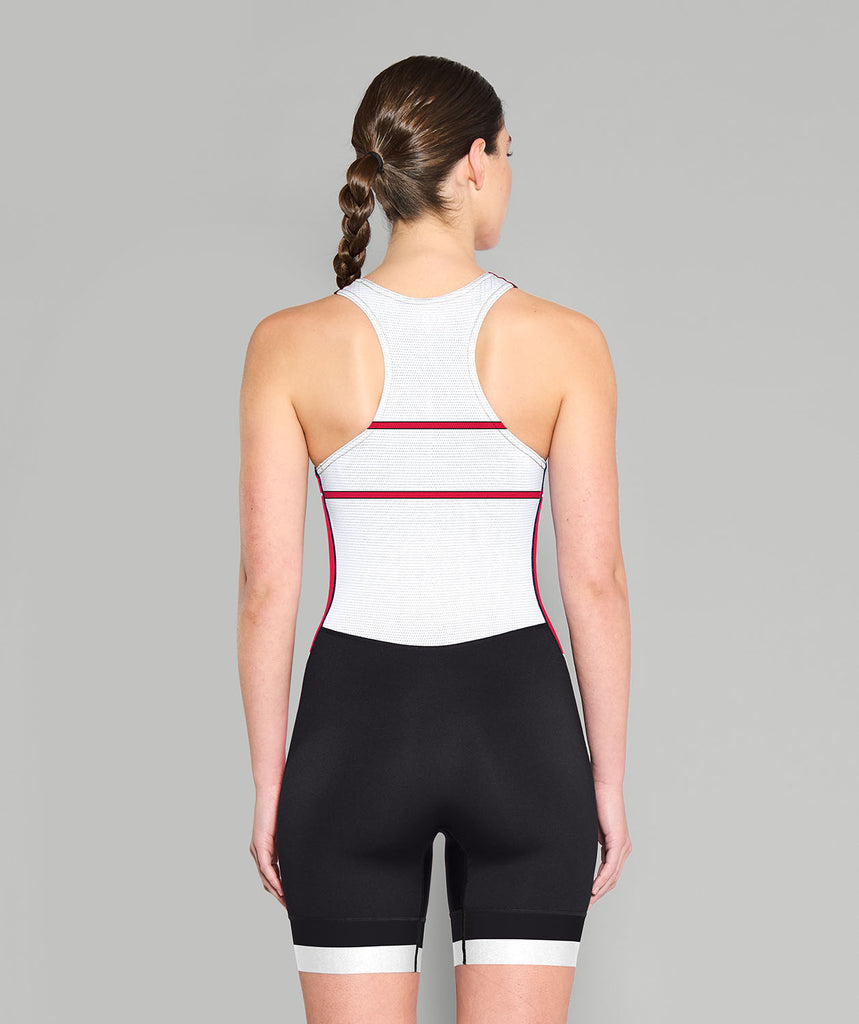 Women's New York Athletic Club Pro Unisuit - Black/White/Red