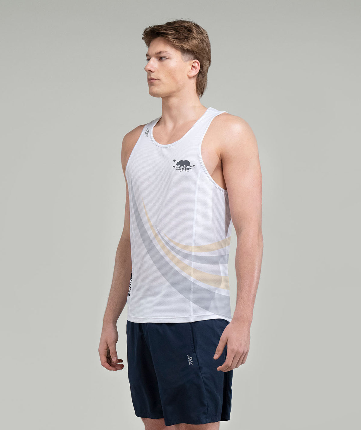 Men's Norcal Performance Tank - White